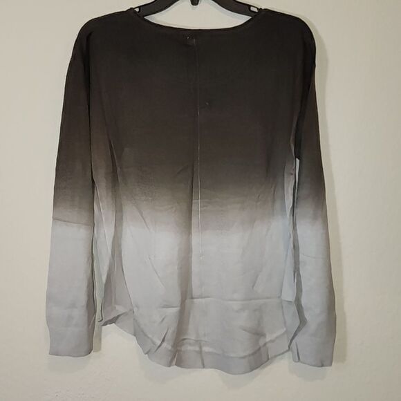Brown/tan long sleeve top NWT - Picture 3 of 3